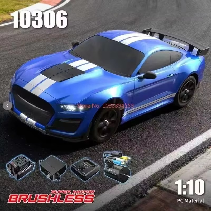 Rc Hobby Grade Drift Car - New In Stock Mjx-10306 1/10 Gt500