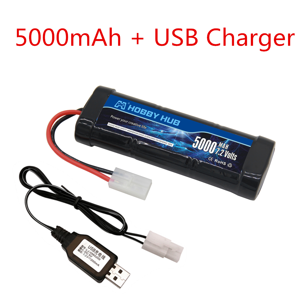 7.2V 5000mAh Ni-MH Battery Pac - Rc Hobby Grade Car review and price