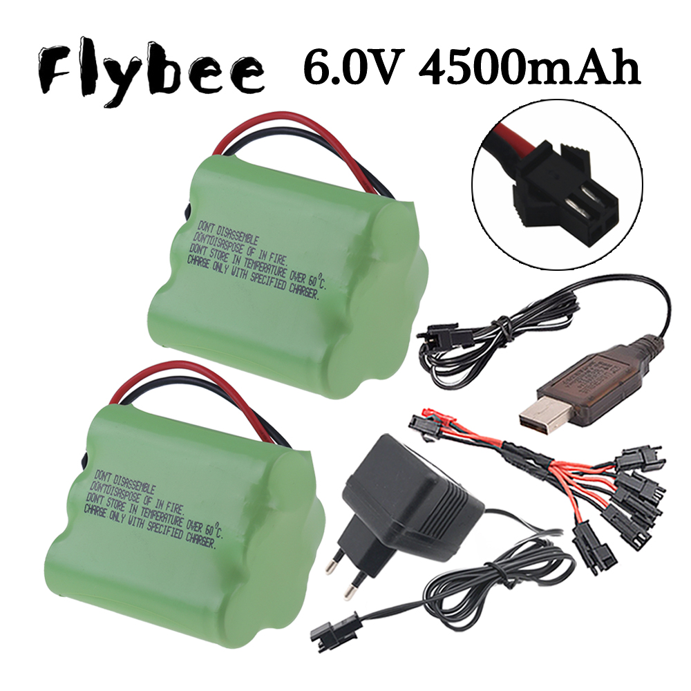 6v 4500mAh Ni-MH Battery SM Pl - Rc Hobby Trucks review and price