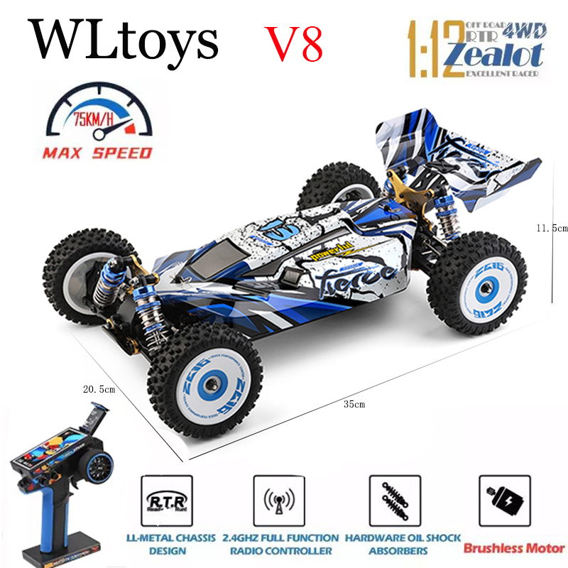 WLtoys 124017 124007 75KM/H  R - Rc Hobby Grade Drift Car review and price