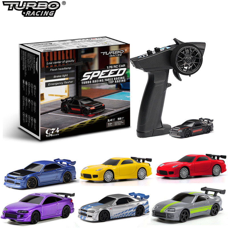 Turbo Racing 1:76 C64 C73 C72  - Rc Hobby Grade Drift Car review and price