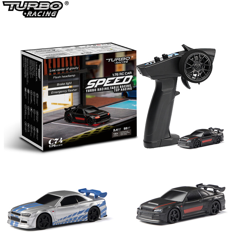 Turbo Racing 1:76 C64 C73 C72  - Rc Hobby Grade Drift Car review and price