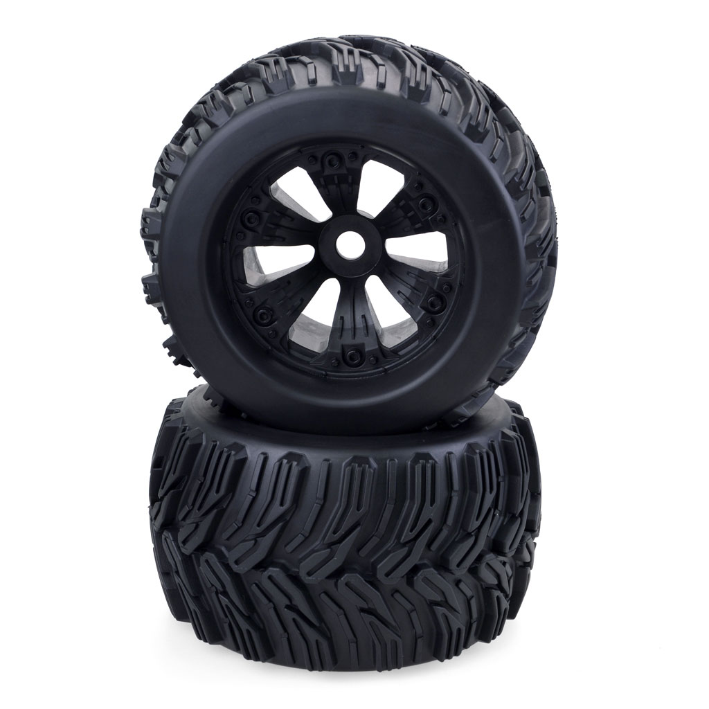 4PCS 1/8 Wheels Tires 170mm 16 - Rc Hobby Trucks review and price